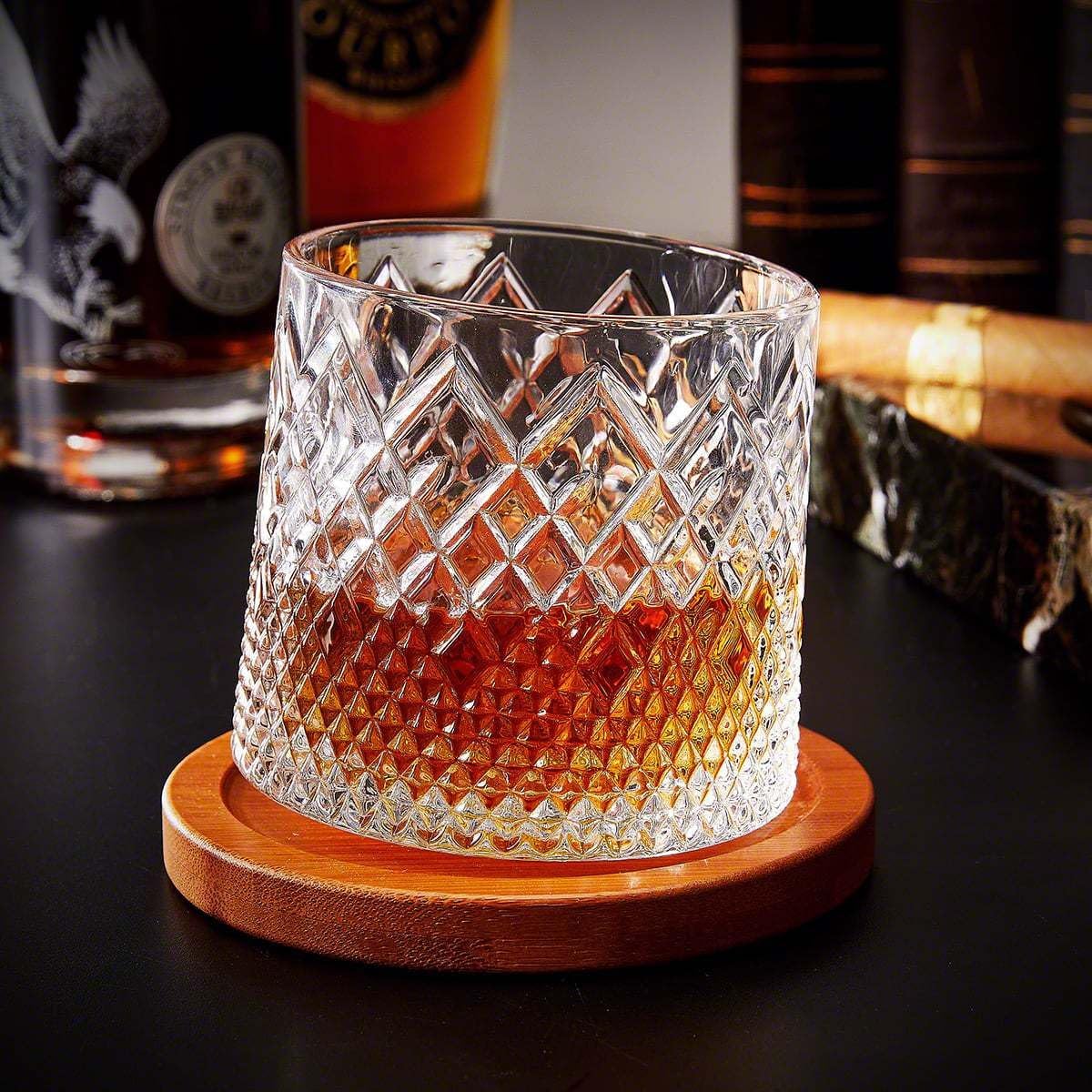 Amazon.com | HomeWetBar Remington Rotatable Old Fashioned Whiskey
